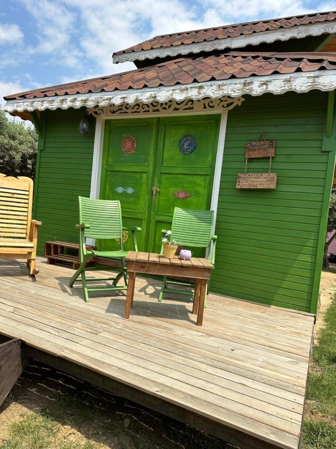 Seyyah Cafe Bungalows Aliaga 外观 照片